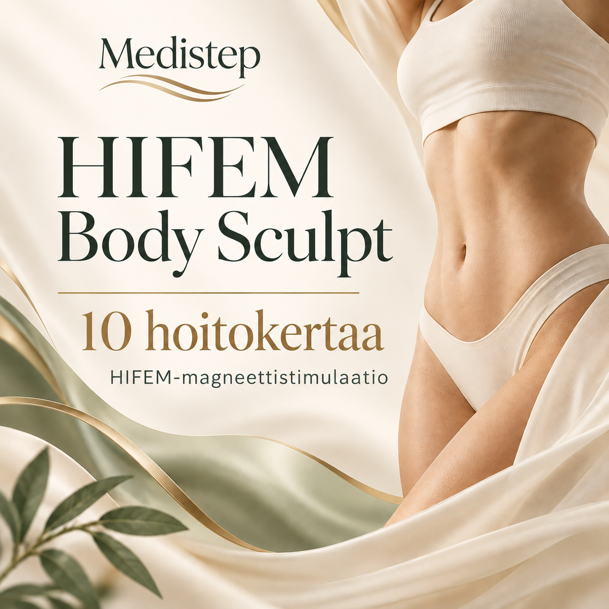 Medistep HIFEM Body Sculpt – 10 hoidon sarja
