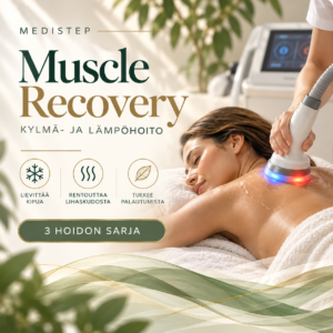 Medistep Muscle Recovery – 3 hoidon sarja