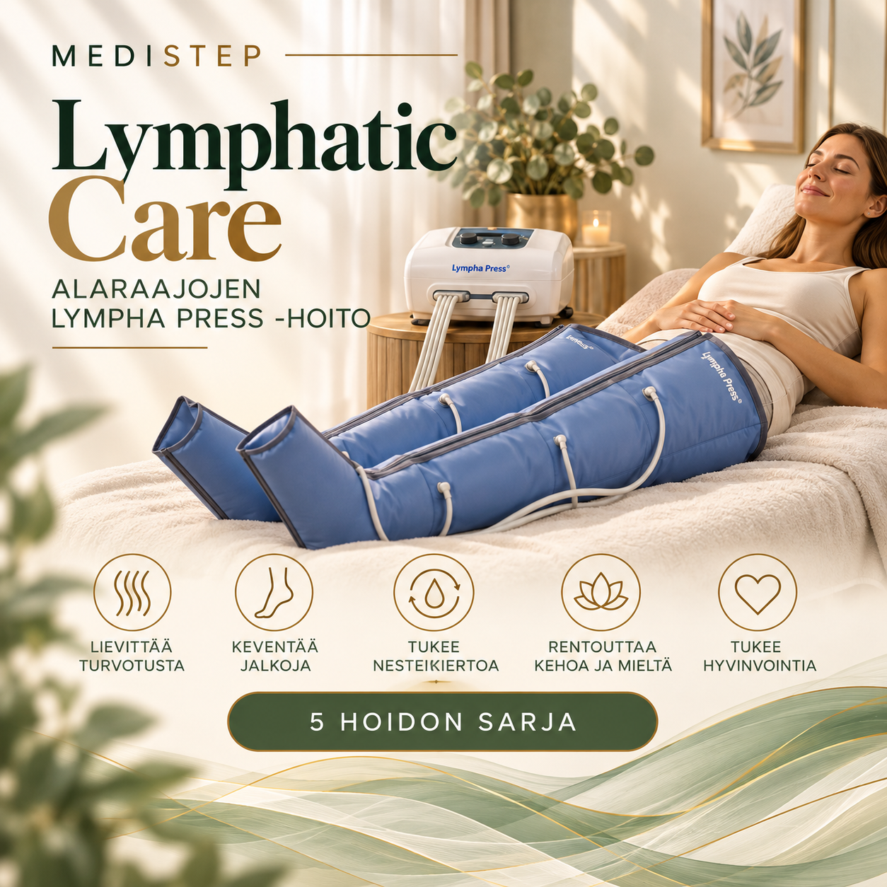 Medistep Lymphatic Care – 5 hoidon sarja